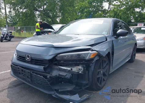 2024 Honda Civic Sport z USA, uszkodzony, nr VIN 2HGFE2F55RH577305